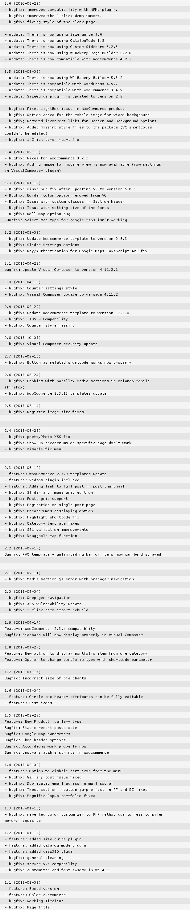 Orlando - Nhật ký thay đổi chủ đề WordPress Infographics sáng tạo